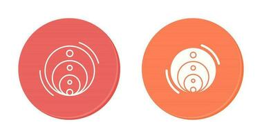 ícone do vetor do diagrama de venn