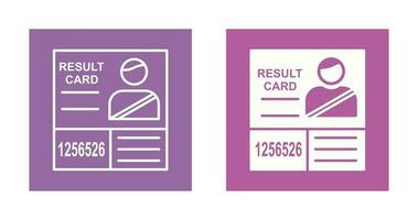 ícone de vetor de resultados de candidatos