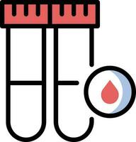 ilustração vetorial de exame de sangue em ícones de símbolos.vector de qualidade background.premium para conceito e design gráfico. vetor