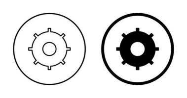 ícone de vetor de configurações exclusivas