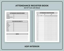 comparecimento registro livro kdp interior vetor