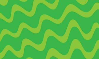 verde ondulado linha abstrato arte fundo vetor