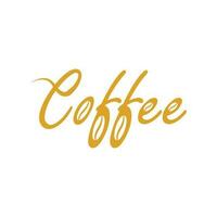 café copo logotipo Projeto para restaurante vetor
