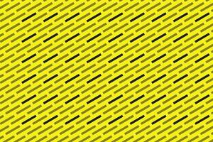 moderno simples abstrato seamlees Preto cor digonal curto linha padronizar em amarelo fundo vetor