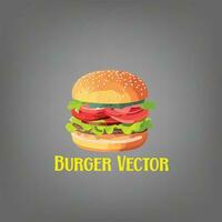 hamburguer vetor ilustração.