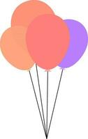 ilustração do balões. vetor