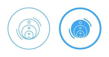 ícone do vetor do diagrama de venn