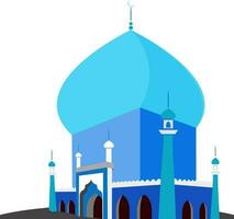 ilustração do piedosos mesquita. vetor