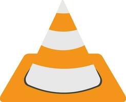 vlc meios de comunicação jogador dentro ícone para vídeo conceito. vetor