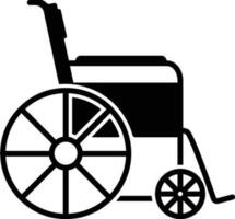 ilustração do cadeira de rodas símbolo. vetor