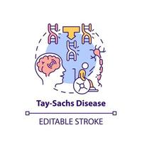 ícone do conceito de doença de Taylor