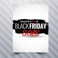 Resumo design de modelo de folheto de cartaz de venda sexta-feira negra