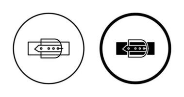 ícone de vetor de cinto