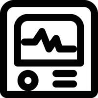 ekg médico monitoramento vetor