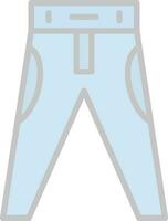 design de ícone de vetor de calças