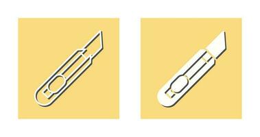 ícone de vetor de faca de papelaria