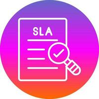 sla vetor ícone Projeto