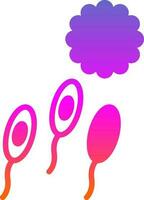 design de ícone de vetor de esperma