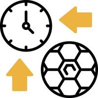 design de ícone de vetor de tempo
