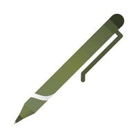 papelaria caneta verde