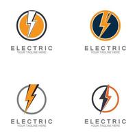 logotipo do vetor flash thunderbolt