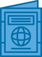 internacional Passaporte vetor ícone Projeto