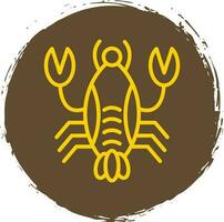 design de ícone de vetor de lagosta