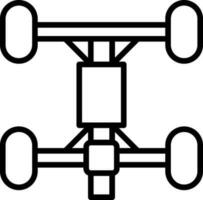 chassis vetor ícone Projeto