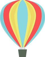 ilustração do quente ar balão. vetor