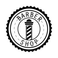 poste de barbearia vetor