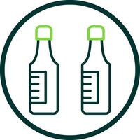 Cerveja garrafas vetor ícone Projeto