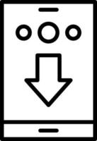 design de ícone de vetor de chamada