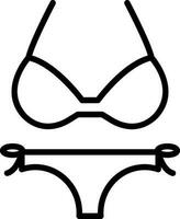 bikini vetor ícone Projeto