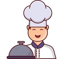 ilustração vetorial de chef em ícones de símbolos.vector de qualidade background.premium para conceito e design gráfico. vetor