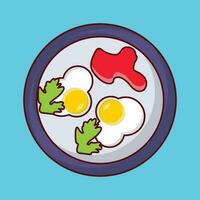 ilustração vetorial de omelete em ícones de símbolos.vector de qualidade background.premium para conceito e design gráfico. vetor