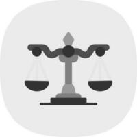 design de ícone de vetor de justiça