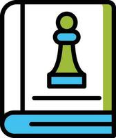 ilustração vetorial de livro de xadrez em ícones de símbolos.vector de qualidade background.premium para conceito e design gráfico. vetor