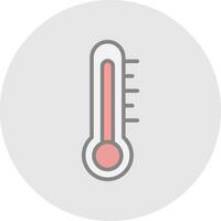 design de ícone de vetor de temperatura