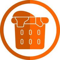 design de ícone de vetor de cesta de lavanderia
