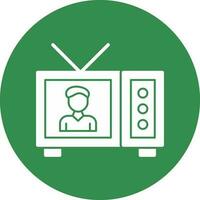 televisão mostrar vetor ícone Projeto