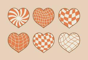 xadrez corações conjunto vetor