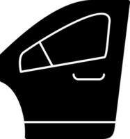 design de ícone de vetor de porta de carro