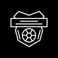 design de ícone de vetor de clube de futebol