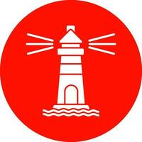 design de ícone de vetor de farol