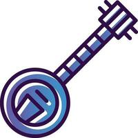 banjo vetor ícone Projeto