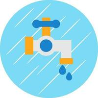 design de ícone de vetor de torneira de água