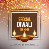 Resumo feliz Diwali festival oferta fundo vetor