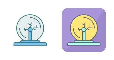 ícone de vetor de bola de plasma