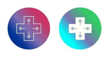 ícone de vetor de teclas de direção exclusivo