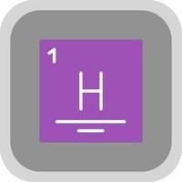 hidrogênio vetor ícone Projeto